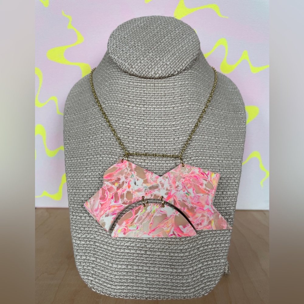 Large statement necklace - Handmade by Artist